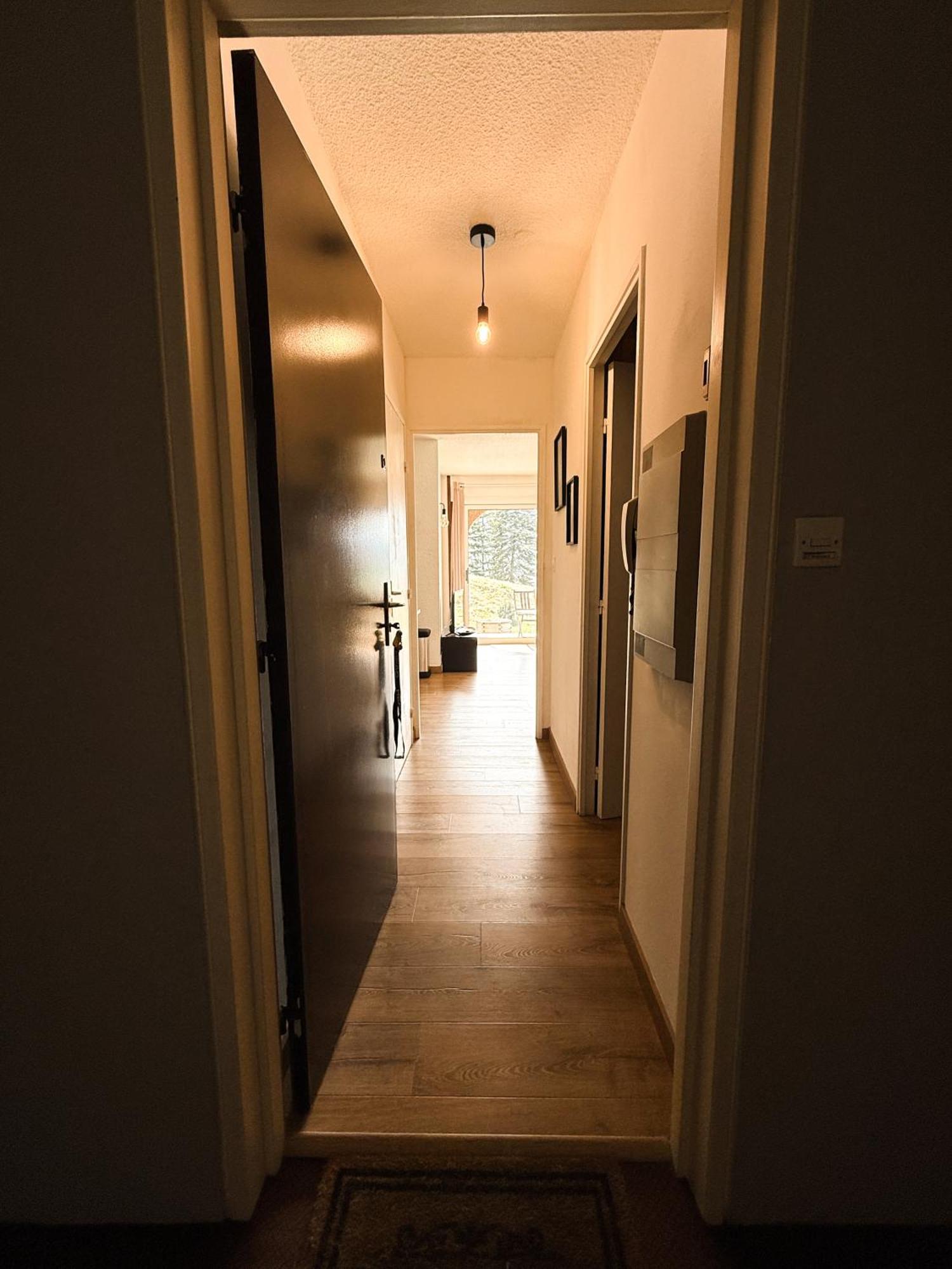 Appartement Tres Calme 2 Chambres Avec Parking Et Jardin Prive Sur Les Hauteurs De Briancon Exterior photo